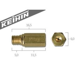 BWX 99101-357 Series Keihin Main Jet-155(5/Pack)