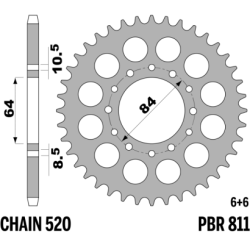 PBR Rear Sprocket