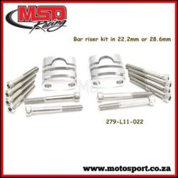 MX Handle Bar Raiser Kit - 22.2mm