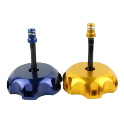 Alloy Gas Cap-Honda-Gold