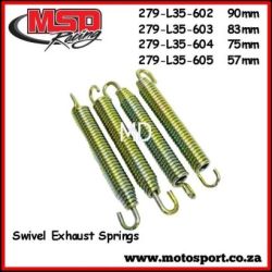 Swivel Exhaust Springs-57mm