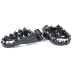 Wide Alloy Foot Pegs-Black-KTM/Husqvarna/Sherco