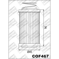 Champion Oil Filter-MV Agusta-HF567
