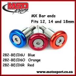 MX Bar End-12/14/18mm Blue