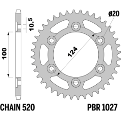 PBR Rear Sprocket