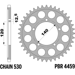 PBR Rear Sprocket