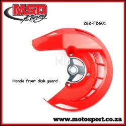 Front Disc Guard Set-Honda