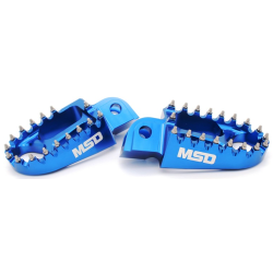 Wide Alloy Foot Pegs-Blue-KTM/Husqvarna/Sherco
