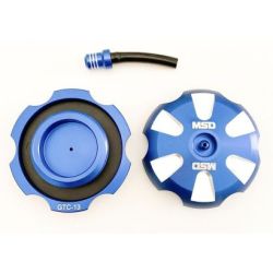 Alloy Gas Cap-Husqvarna-Blue
