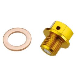 Magnetic Drain Plug-Gold-Suzuki