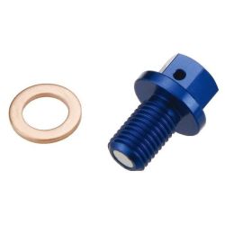 Magnetic Drain Plug-Blue-Yamaha