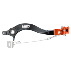 Rear Brake Pedal-KTM Orange