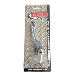 Billet Shorty Folding MX Clutch Lever-Yamaha/Suzuki