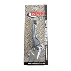 Billet Shorty Folding MX Clutch Lever-WRF250/WRF450/KLX450R