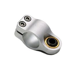 Single Chamber Steering Damper Bracket-Silver