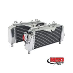 MSD Radiator(Both Sides) KX125 03-08/KX250 03-04