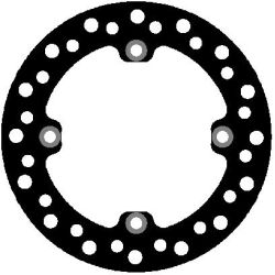 NG Disc-Rear-CR125R 89-97/CR250R 89-96