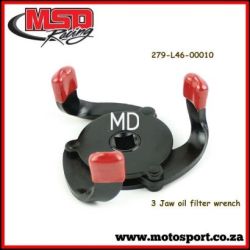 3-Jaw Spin-On Oil Filter Wrench Tool
