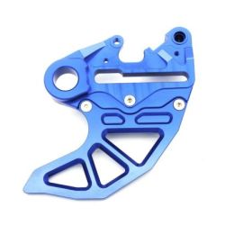 Rear Disc Guard(Shark Fin)-Blue-25mm Axle