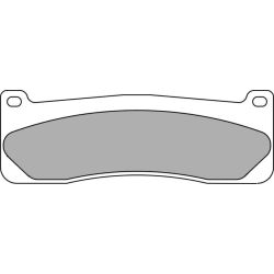 Ferodo Carbon Race B/Pad FA263