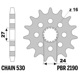 PBR Front Sprocket