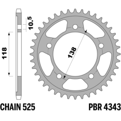 PBR Rear Sprocket
