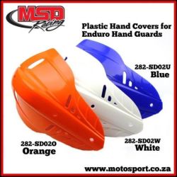 Enduro Hand Guard Covers-Orange