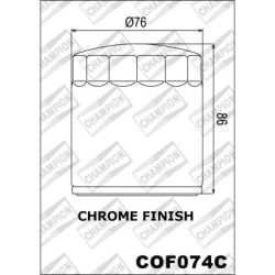 Champion Oil Filter-Chrome-HF174C